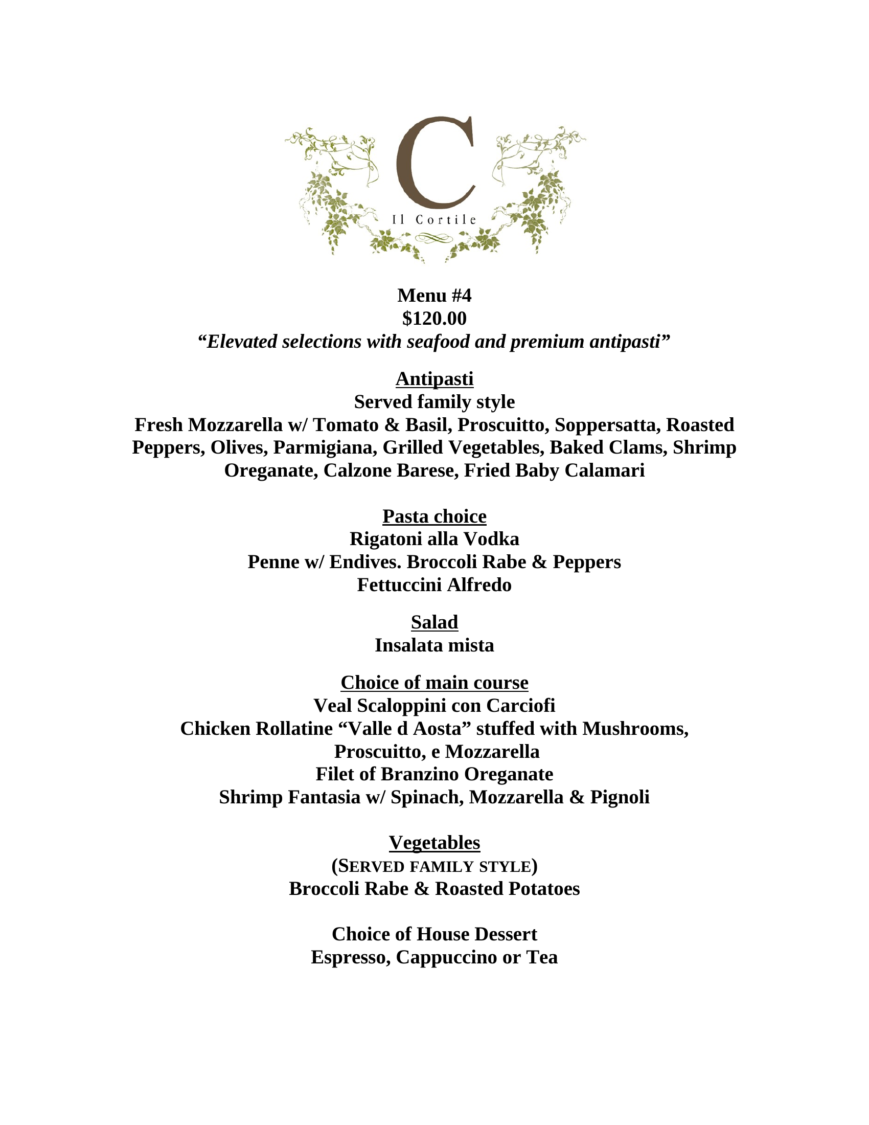 Menu Page 12