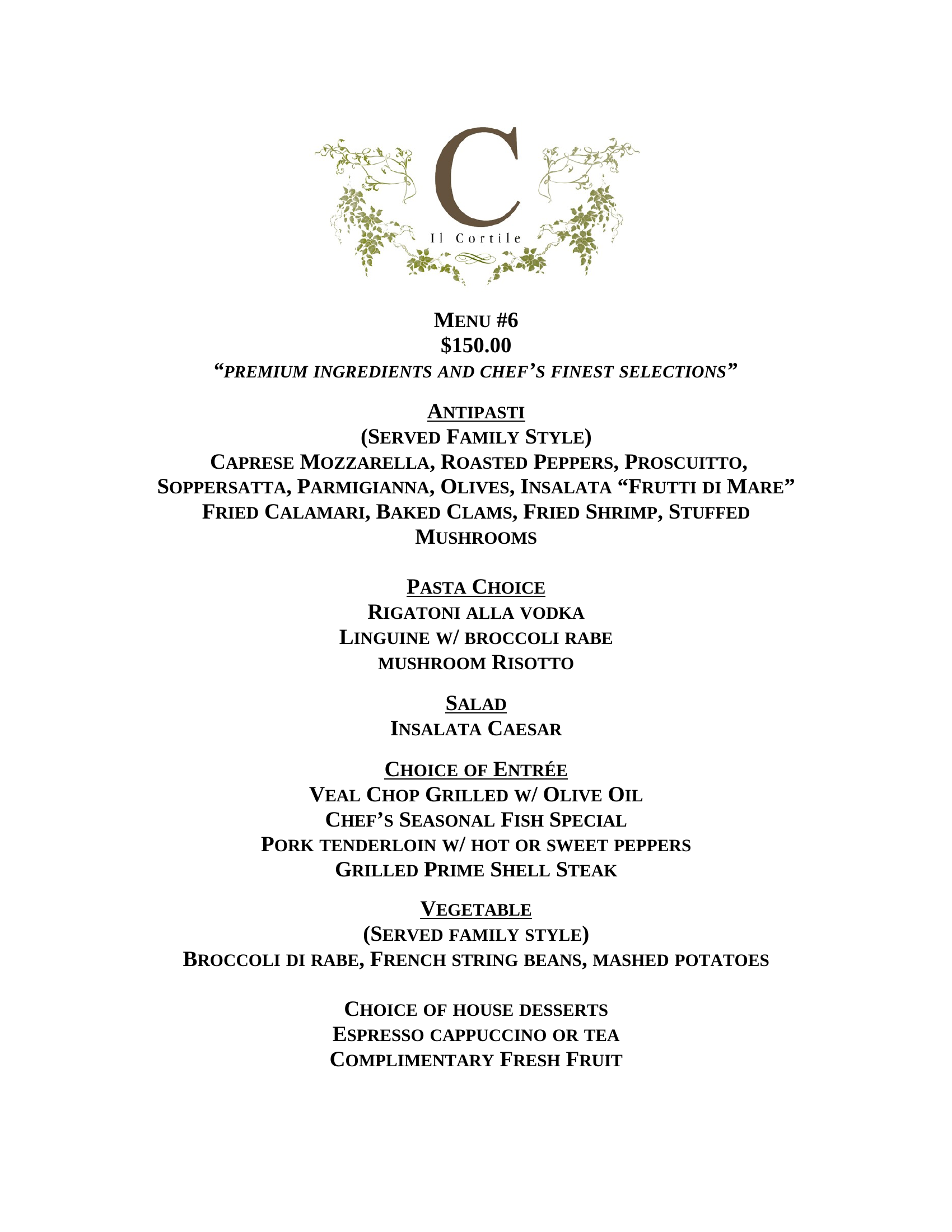 Menu Page 14